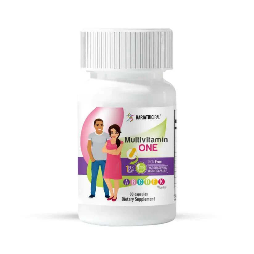 BariatricPal Multivitamin One capusles IRON FREE 30 capsules